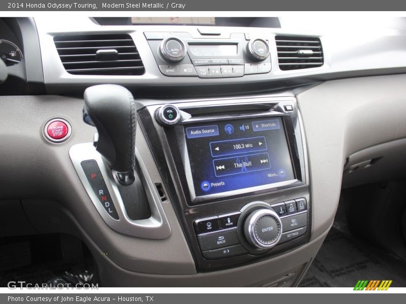 Modern Steel Metallic / Gray 2014 Honda Odyssey Touring