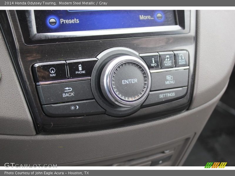 Modern Steel Metallic / Gray 2014 Honda Odyssey Touring