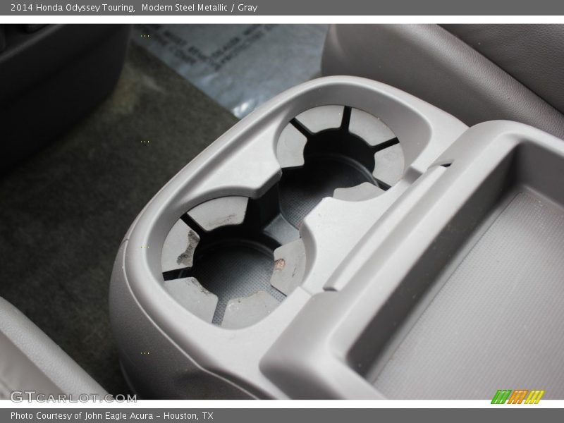 Modern Steel Metallic / Gray 2014 Honda Odyssey Touring