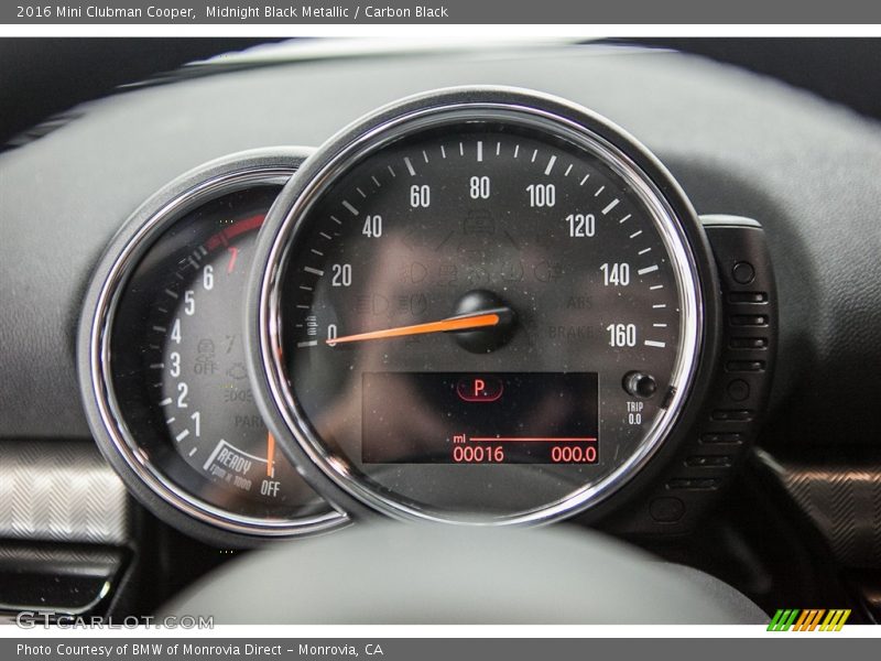  2016 Clubman Cooper Cooper Gauges