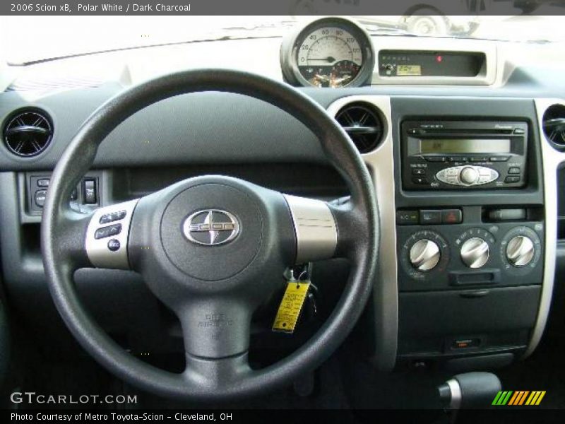 Polar White / Dark Charcoal 2006 Scion xB