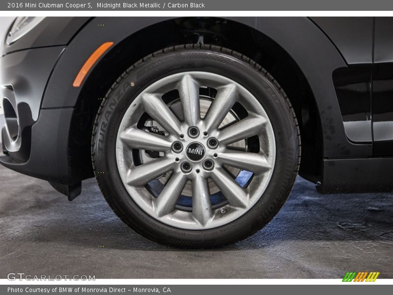 Midnight Black Metallic / Carbon Black 2016 Mini Clubman Cooper S