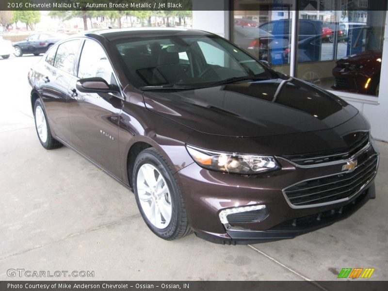 Autumn Bronze Metallic / Jet Black 2016 Chevrolet Malibu LT