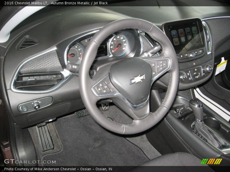 Autumn Bronze Metallic / Jet Black 2016 Chevrolet Malibu LT