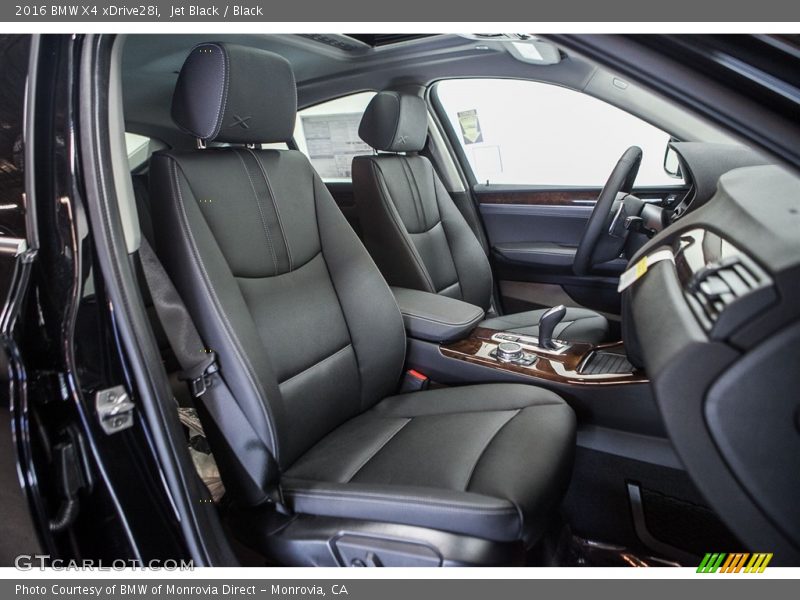 Jet Black / Black 2016 BMW X4 xDrive28i