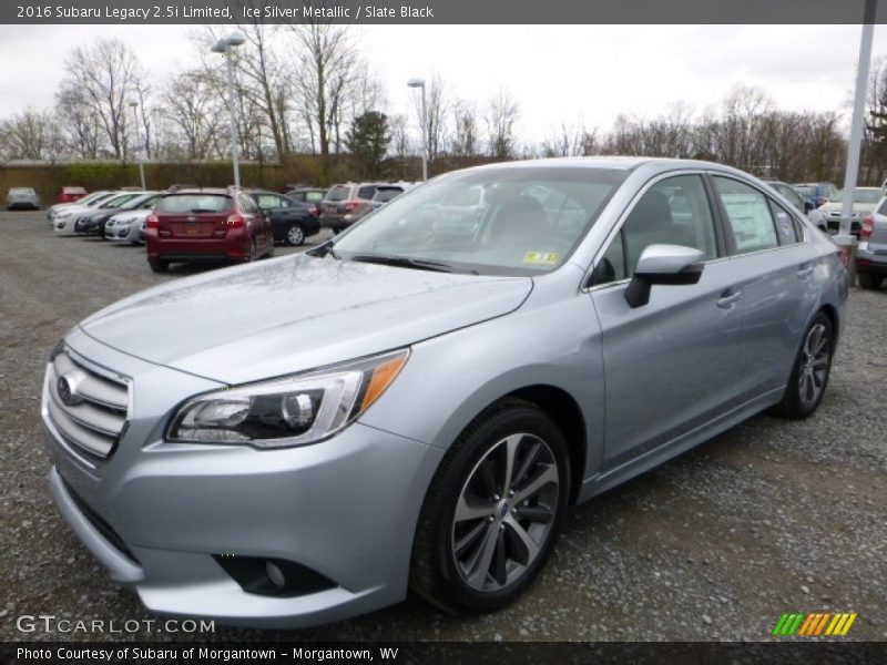 Ice Silver Metallic / Slate Black 2016 Subaru Legacy 2.5i Limited