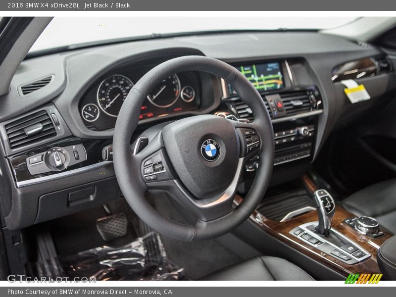 Jet Black / Black 2016 BMW X4 xDrive28i