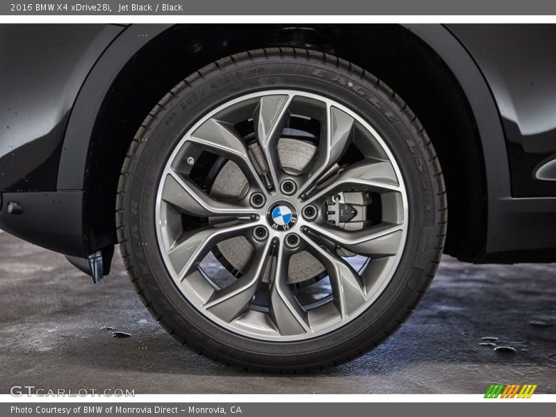 Jet Black / Black 2016 BMW X4 xDrive28i