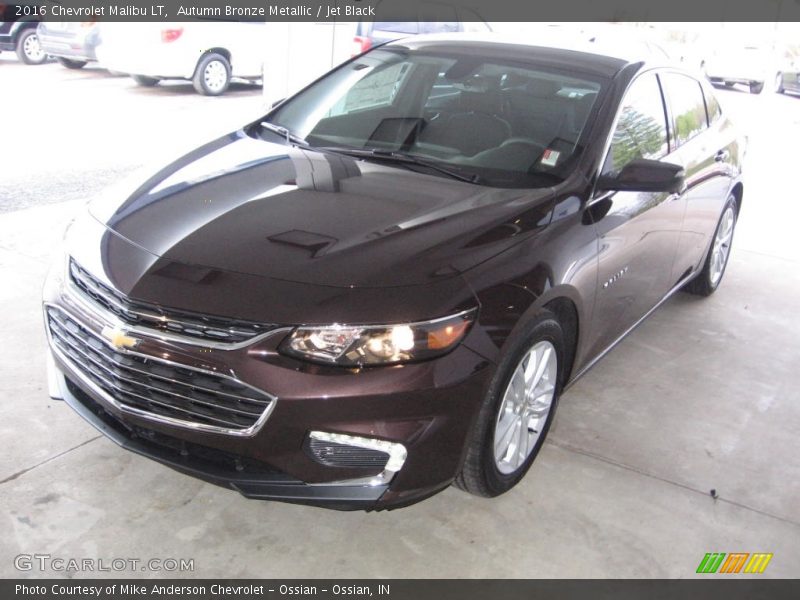 Autumn Bronze Metallic / Jet Black 2016 Chevrolet Malibu LT