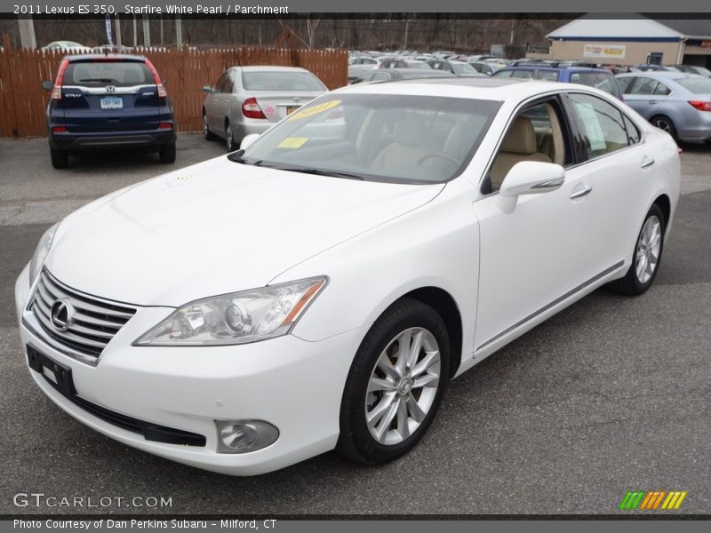 Starfire White Pearl / Parchment 2011 Lexus ES 350