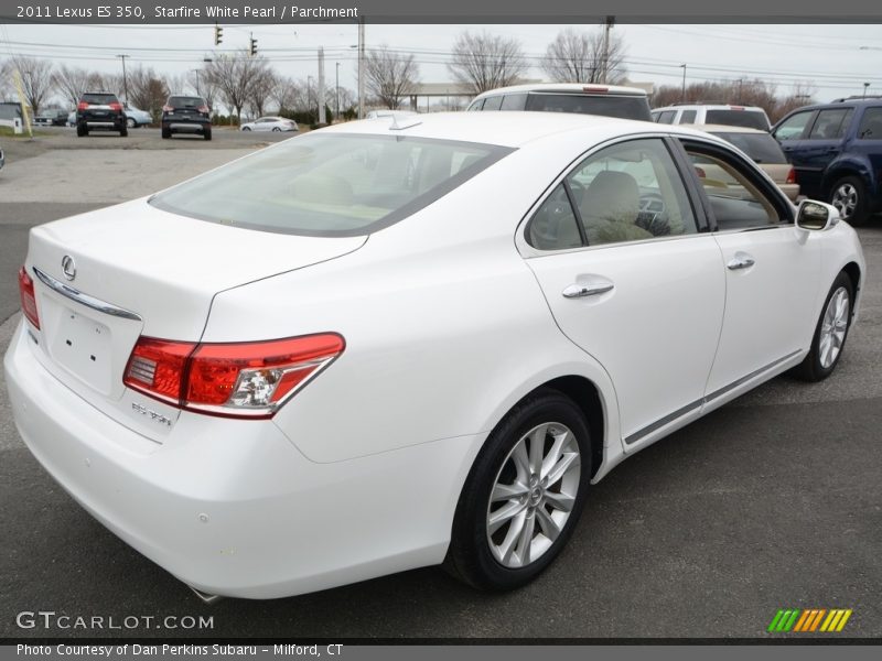 Starfire White Pearl / Parchment 2011 Lexus ES 350