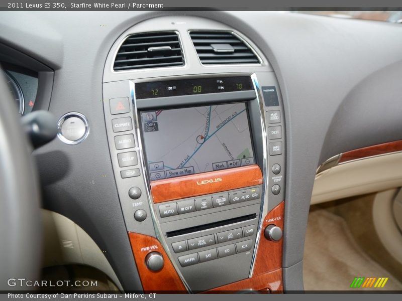 Starfire White Pearl / Parchment 2011 Lexus ES 350