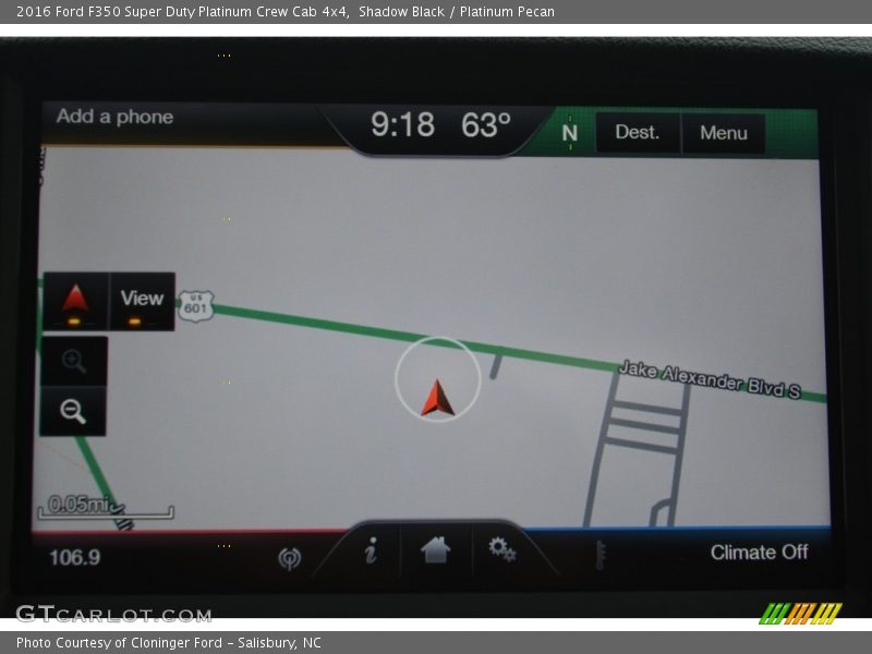 Shadow Black / Platinum Pecan 2016 Ford F350 Super Duty Platinum Crew Cab 4x4