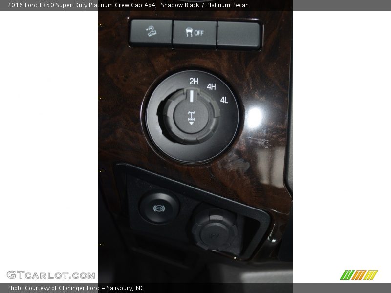 Shadow Black / Platinum Pecan 2016 Ford F350 Super Duty Platinum Crew Cab 4x4