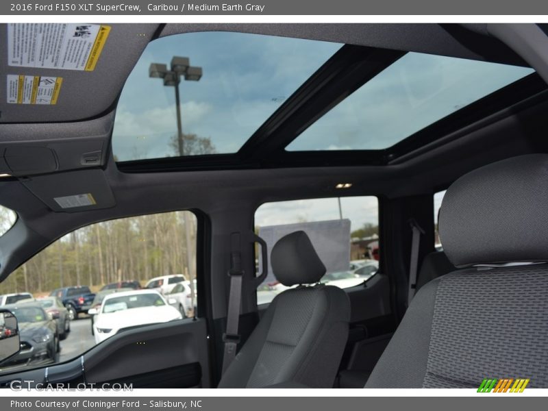 Caribou / Medium Earth Gray 2016 Ford F150 XLT SuperCrew
