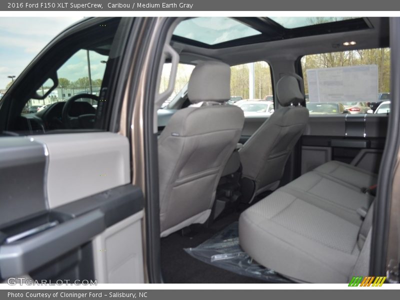 Caribou / Medium Earth Gray 2016 Ford F150 XLT SuperCrew