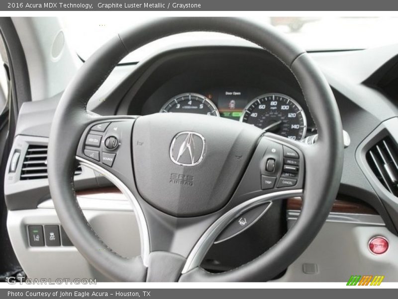 Graphite Luster Metallic / Graystone 2016 Acura MDX Technology