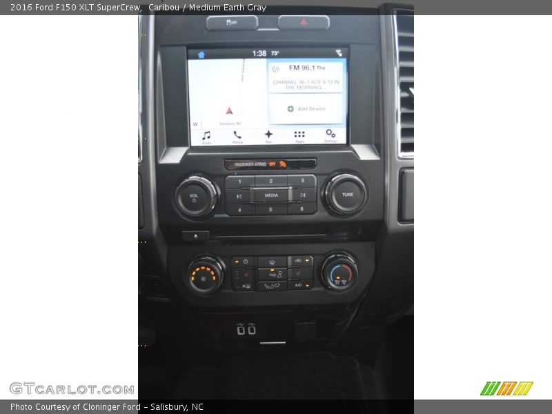 Caribou / Medium Earth Gray 2016 Ford F150 XLT SuperCrew