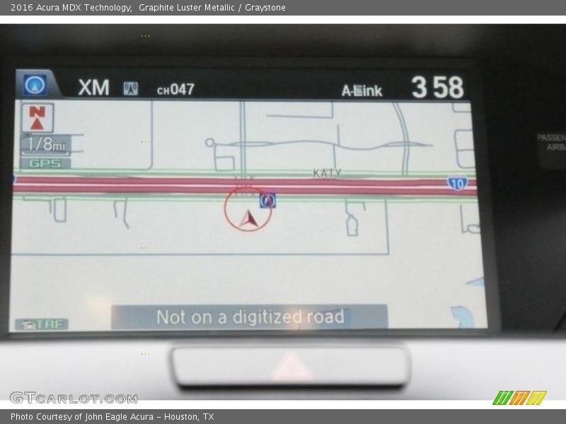 Graphite Luster Metallic / Graystone 2016 Acura MDX Technology