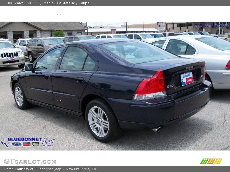Magic Blue Metallic / Taupe 2008 Volvo S60 2.5T