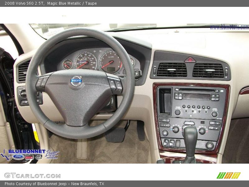 Magic Blue Metallic / Taupe 2008 Volvo S60 2.5T