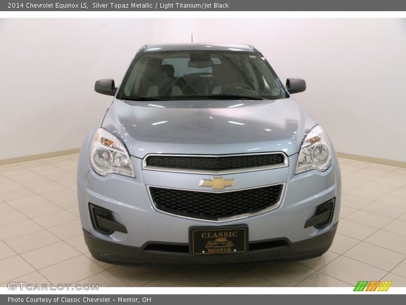 Silver Topaz Metallic / Light Titanium/Jet Black 2014 Chevrolet Equinox LS