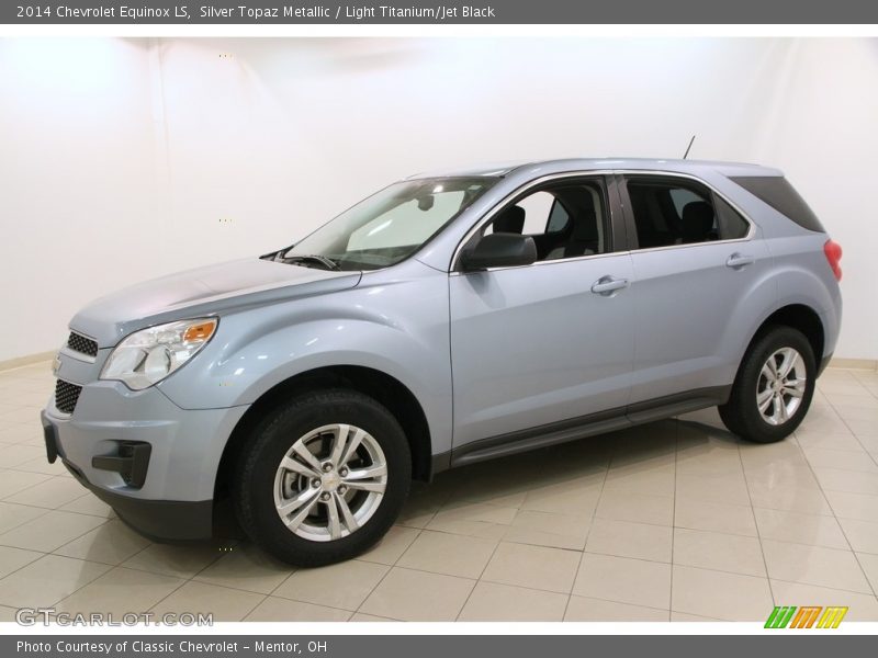 Silver Topaz Metallic / Light Titanium/Jet Black 2014 Chevrolet Equinox LS