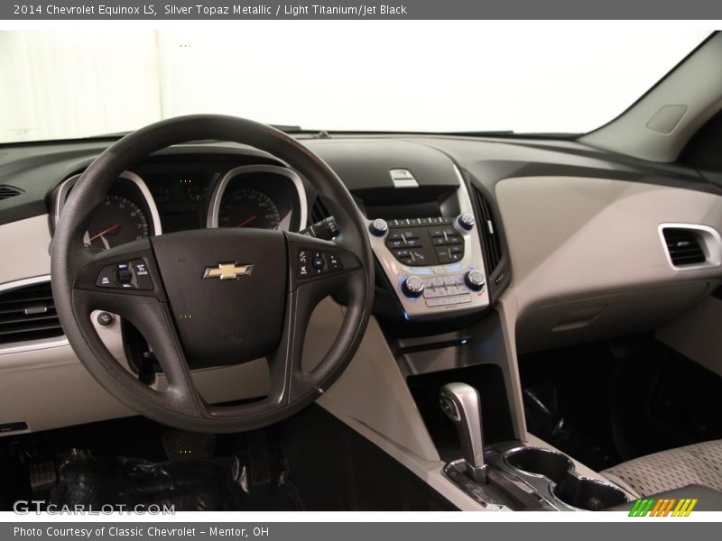 Silver Topaz Metallic / Light Titanium/Jet Black 2014 Chevrolet Equinox LS