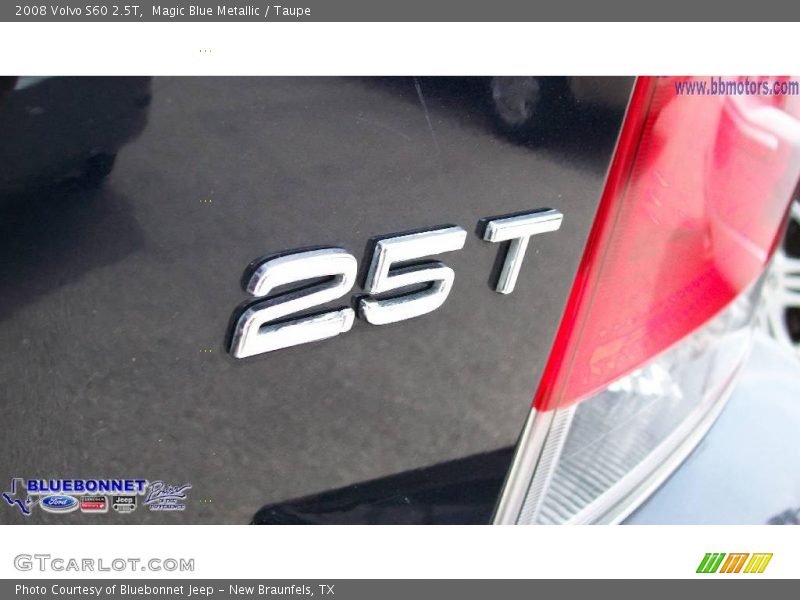 Magic Blue Metallic / Taupe 2008 Volvo S60 2.5T