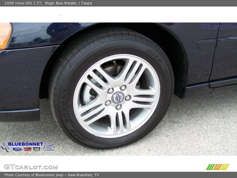Magic Blue Metallic / Taupe 2008 Volvo S60 2.5T