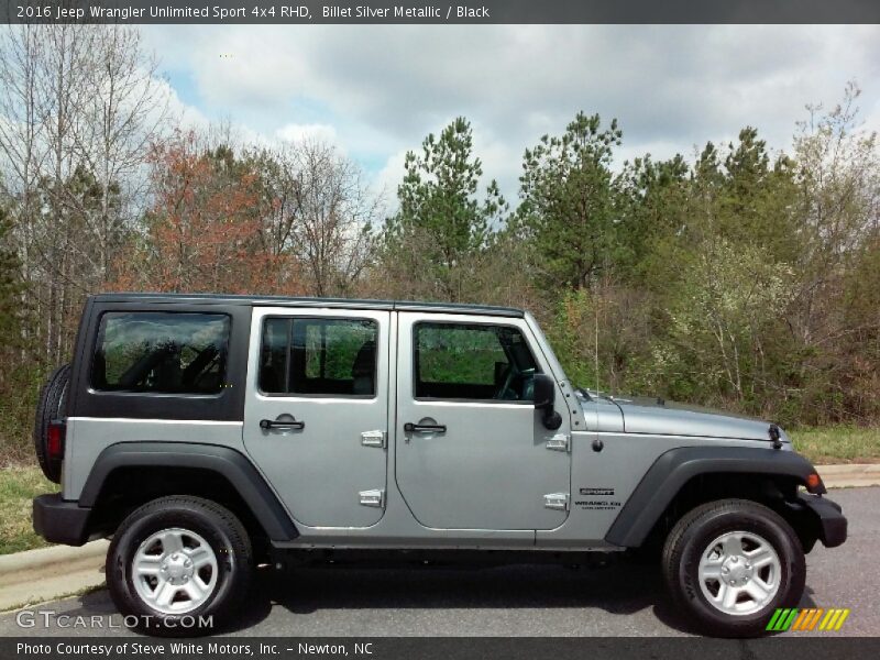  2016 Wrangler Unlimited Sport 4x4 RHD Billet Silver Metallic