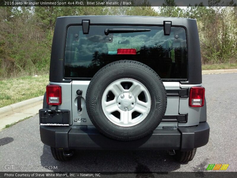 Billet Silver Metallic / Black 2016 Jeep Wrangler Unlimited Sport 4x4 RHD