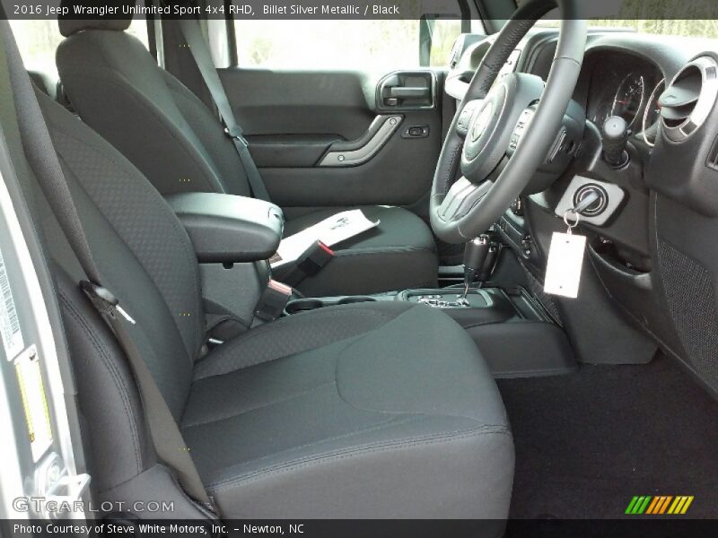  2016 Wrangler Unlimited Sport 4x4 RHD Black Interior
