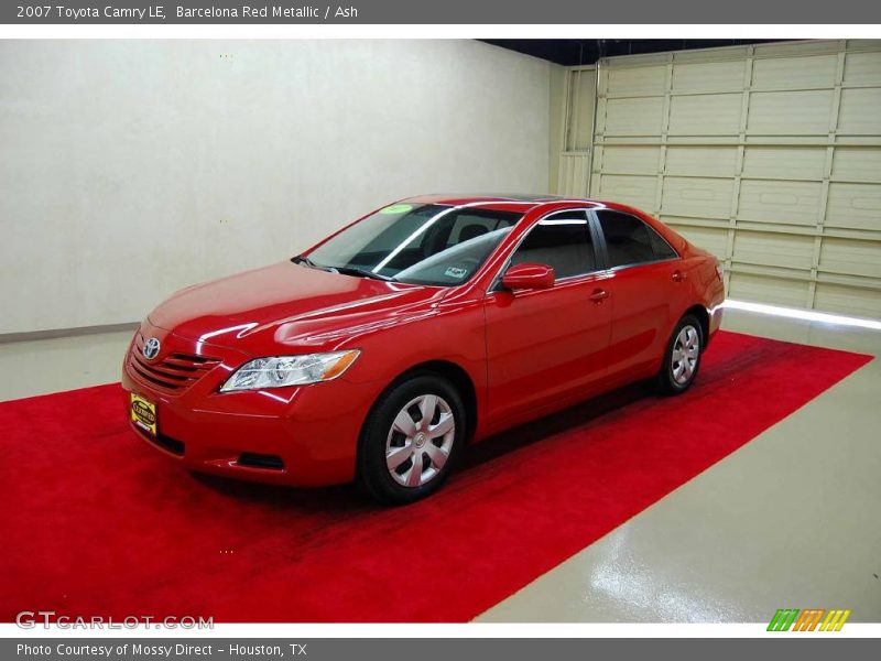 Barcelona Red Metallic / Ash 2007 Toyota Camry LE