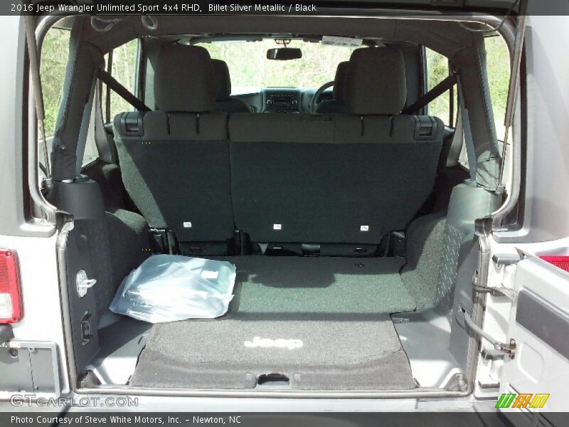 Billet Silver Metallic / Black 2016 Jeep Wrangler Unlimited Sport 4x4 RHD