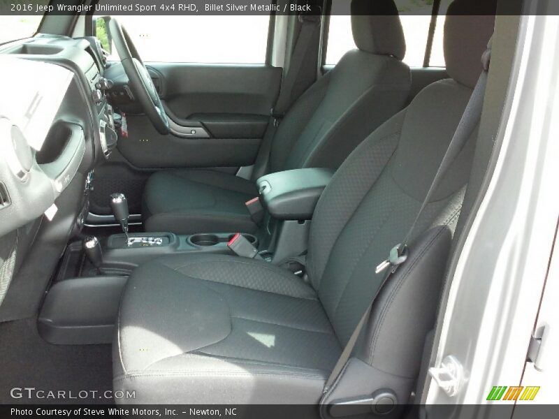 Billet Silver Metallic / Black 2016 Jeep Wrangler Unlimited Sport 4x4 RHD