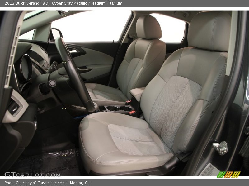 Cyber Gray Metallic / Medium Titanium 2013 Buick Verano FWD