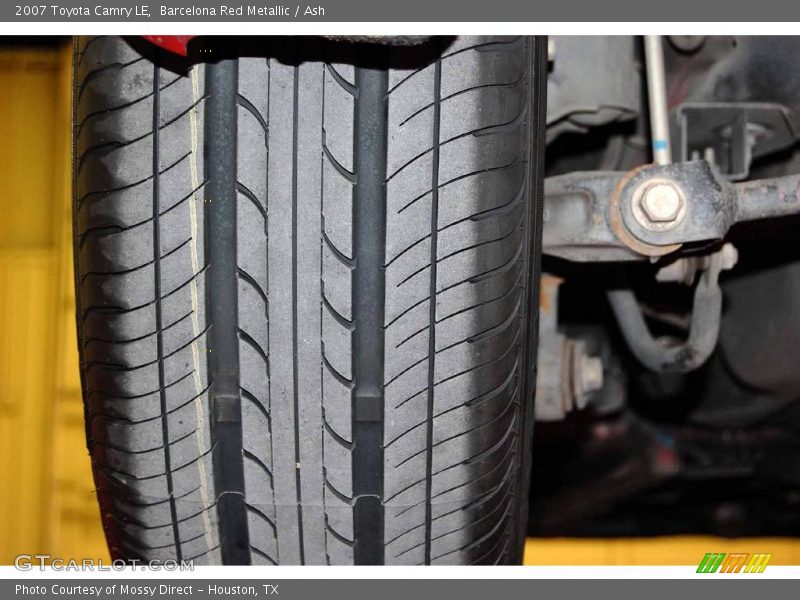Barcelona Red Metallic / Ash 2007 Toyota Camry LE