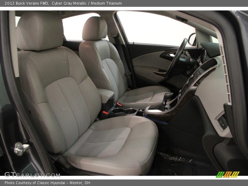 Cyber Gray Metallic / Medium Titanium 2013 Buick Verano FWD