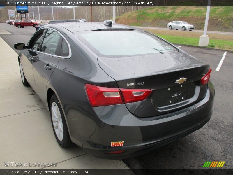 Nightfall Gray Metallic / Dark Atmosphere/Medium Ash Gray 2016 Chevrolet Malibu LT