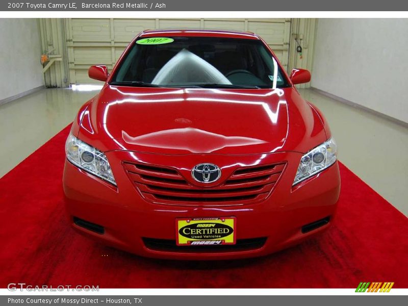 Barcelona Red Metallic / Ash 2007 Toyota Camry LE