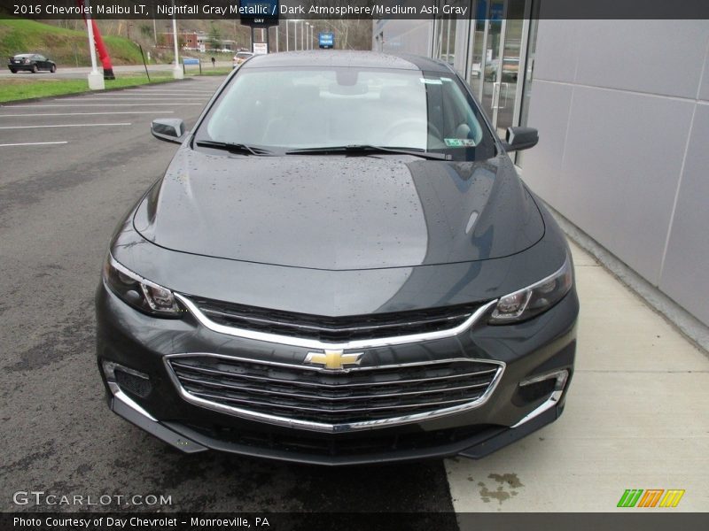 Nightfall Gray Metallic / Dark Atmosphere/Medium Ash Gray 2016 Chevrolet Malibu LT