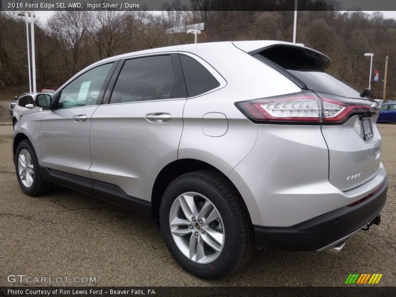  2016 Edge SEL AWD Ingot Silver