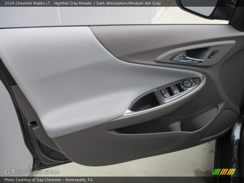 Nightfall Gray Metallic / Dark Atmosphere/Medium Ash Gray 2016 Chevrolet Malibu LT