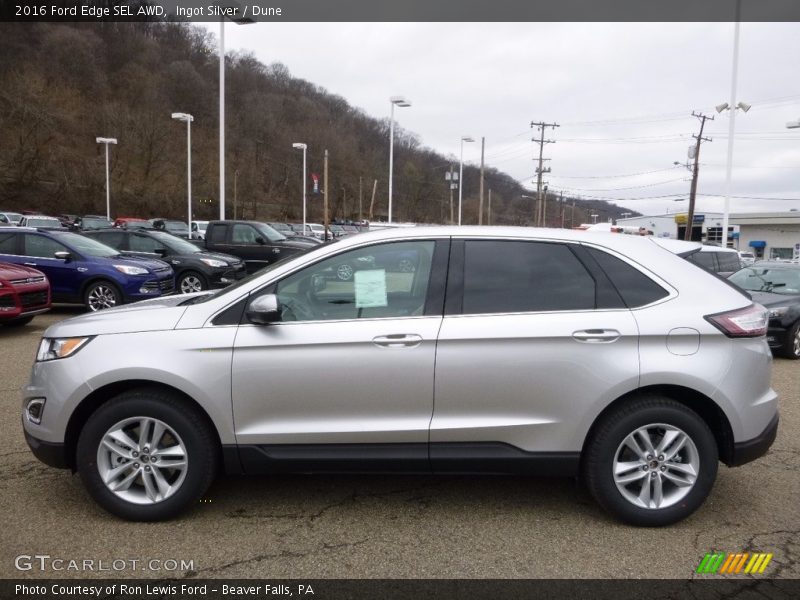  2016 Edge SEL AWD Ingot Silver