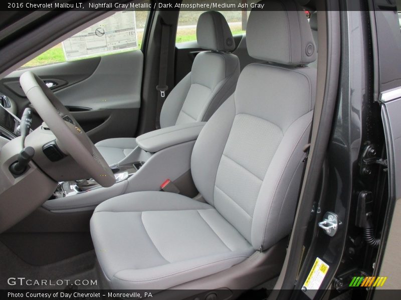 Nightfall Gray Metallic / Dark Atmosphere/Medium Ash Gray 2016 Chevrolet Malibu LT