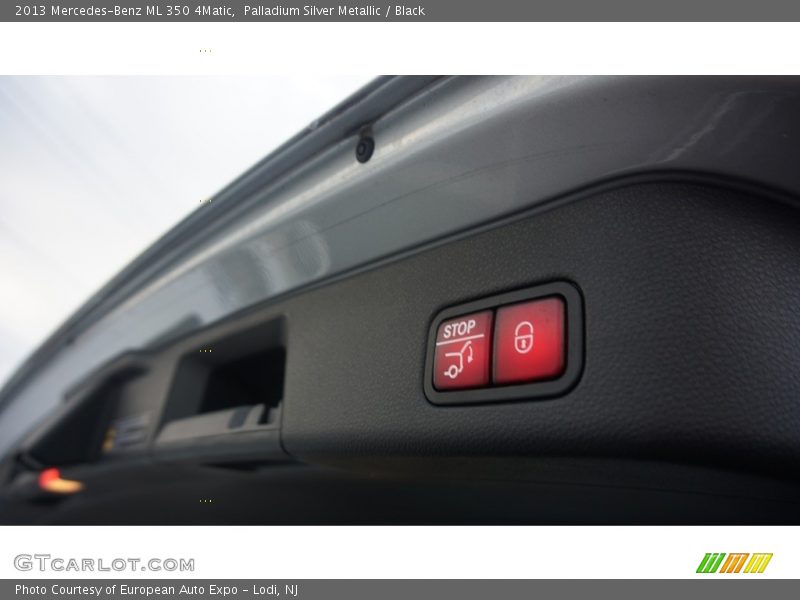 Palladium Silver Metallic / Black 2013 Mercedes-Benz ML 350 4Matic