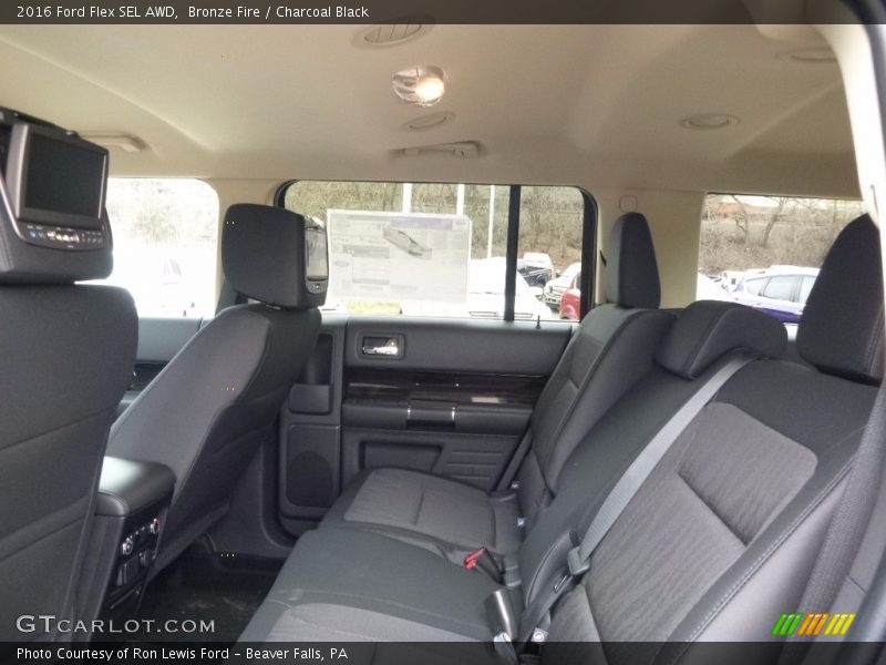 Bronze Fire / Charcoal Black 2016 Ford Flex SEL AWD
