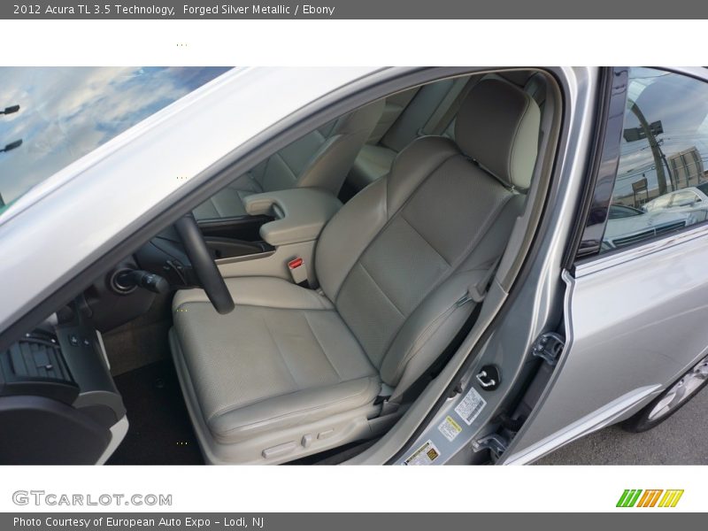 Forged Silver Metallic / Ebony 2012 Acura TL 3.5 Technology