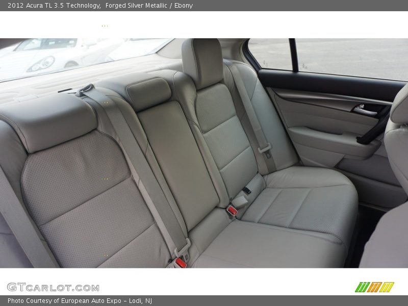 Forged Silver Metallic / Ebony 2012 Acura TL 3.5 Technology
